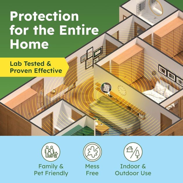 BugMD Vamoose Plus Peppermint Oil Mouse Repellent Pouches | Natural