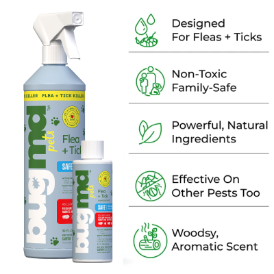 BugMD Flea + Tick Concentrate