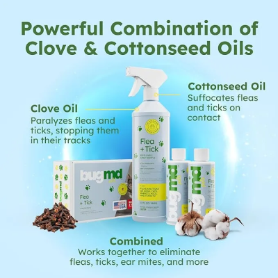 BugMD Flea + Tick Concentrate