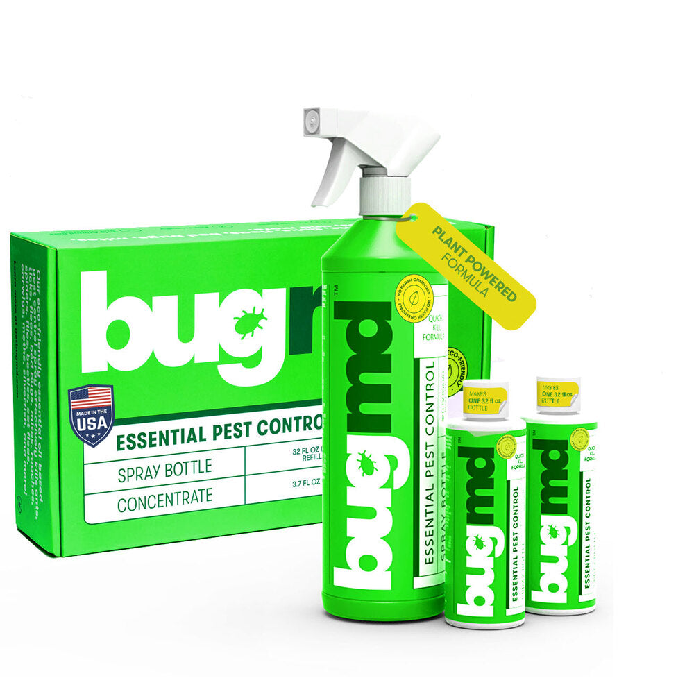 BugMD Termination Station Pest Trapper - Flea Trap with Light and Refills,  Sticky Trap for Ants, Cockroaches, Tick and Flea, Bug Catcher, Roach Trap