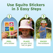 Squito Stickers for Kids