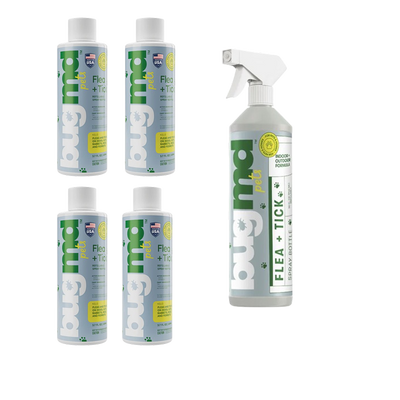 63% OFF: 4 Concentrates + Free Spray Bottle
