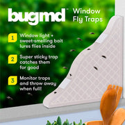 BugMD BarFly + Trampas para moscas de ventana GRATIS 