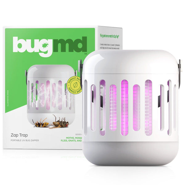 BugMD Zap Trap  Portable Dual-Powered UV Bug Zapper – bugmd