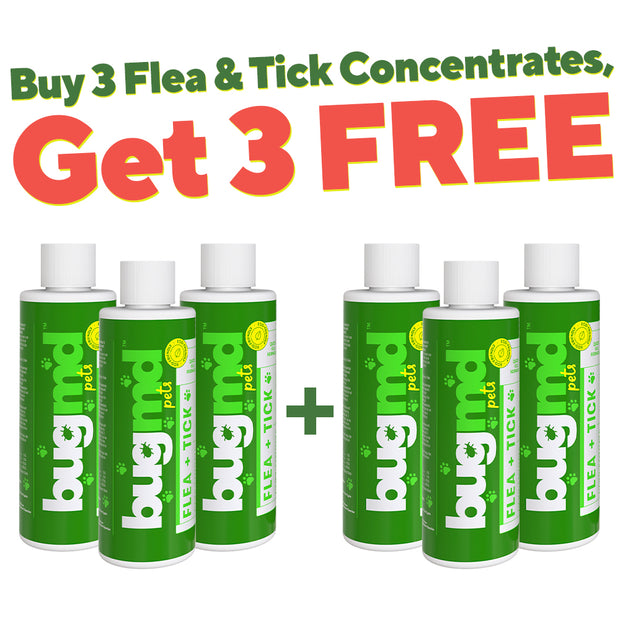 Buy 3 Flea + Tick Concentrate, Get 3 FREE